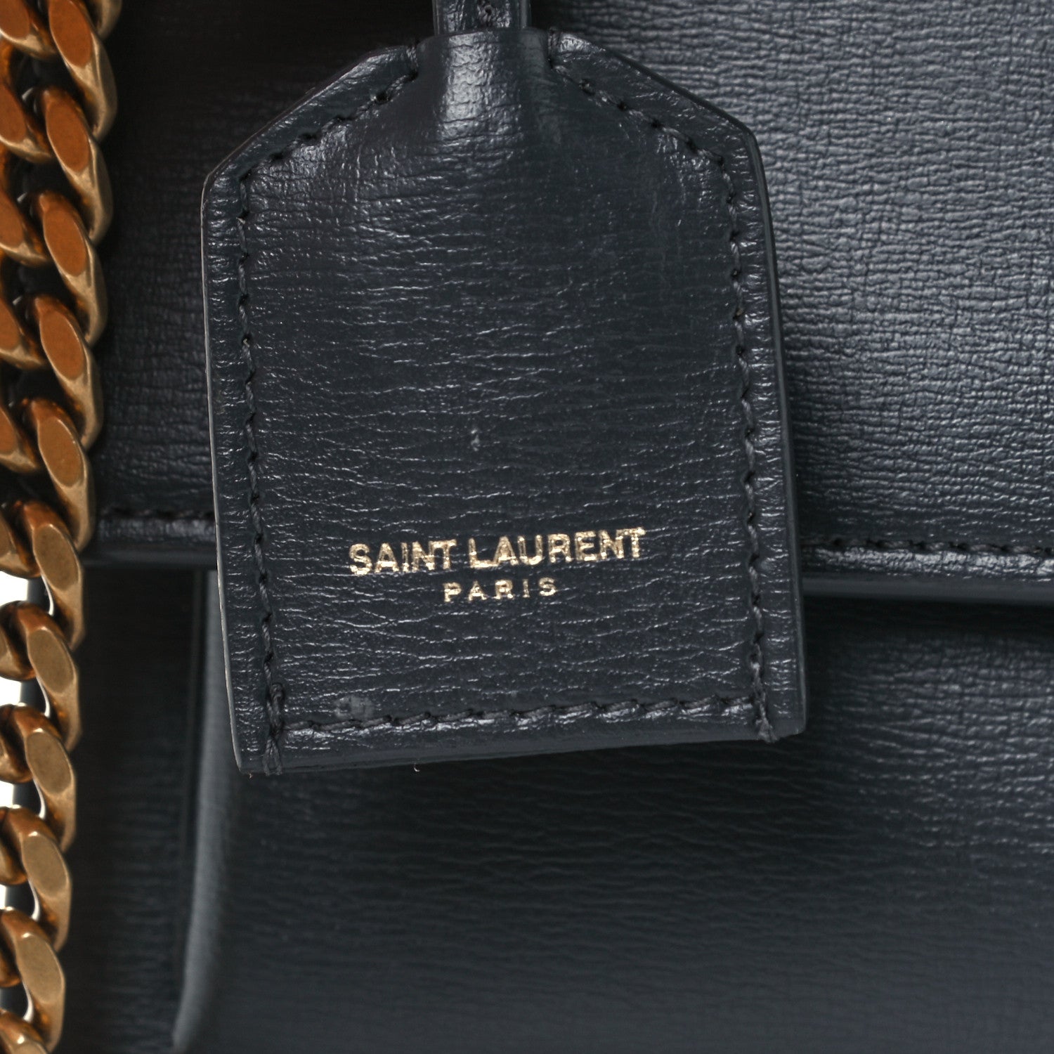 Saint Laurent Calfskin Medium Monogram Sunset Gray 9 of 12