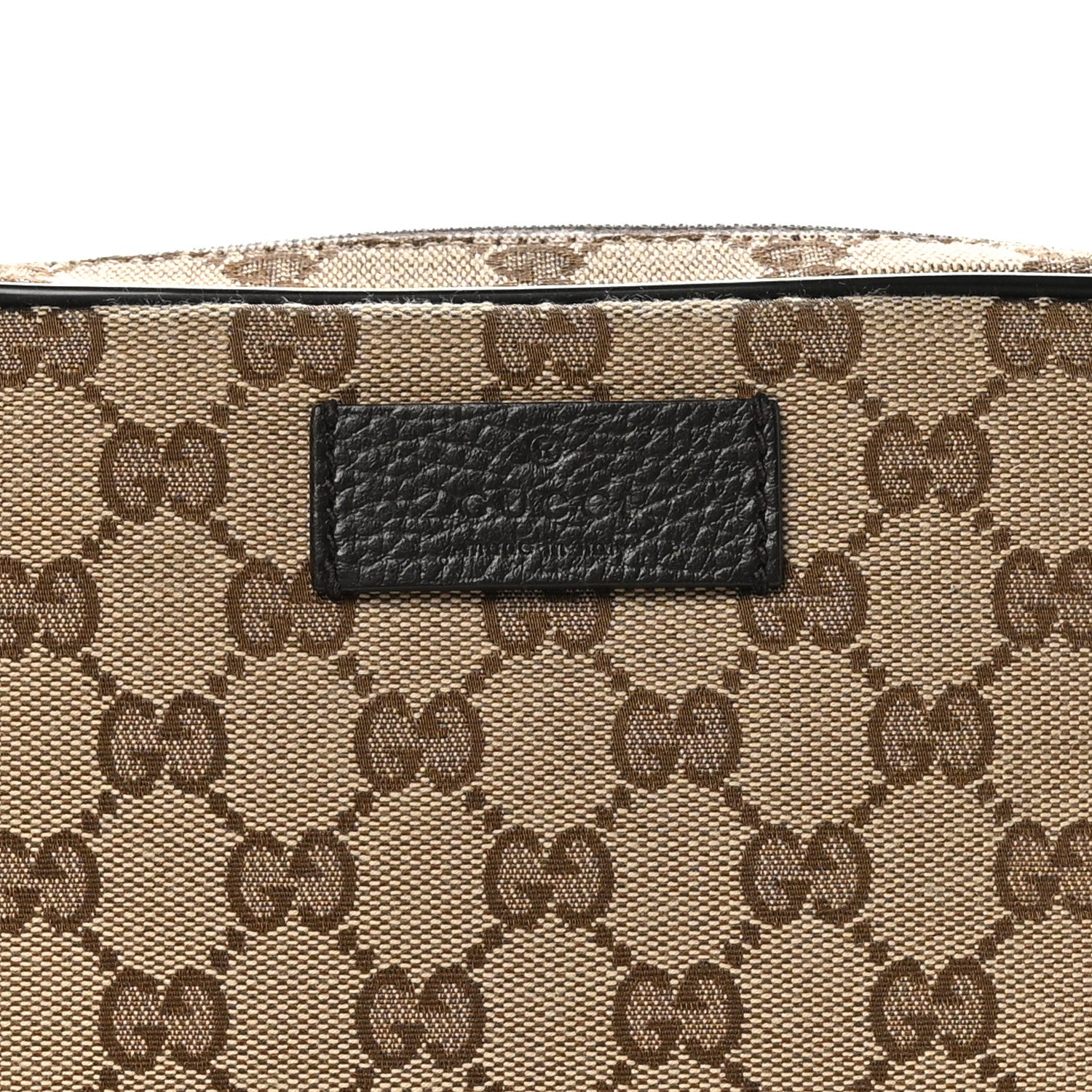 Gucci Monogram Belt Bag Dark Brown 8 of 10