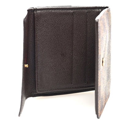 Louis Vuitton Damier Ebene Elise Wallet 6 of 9