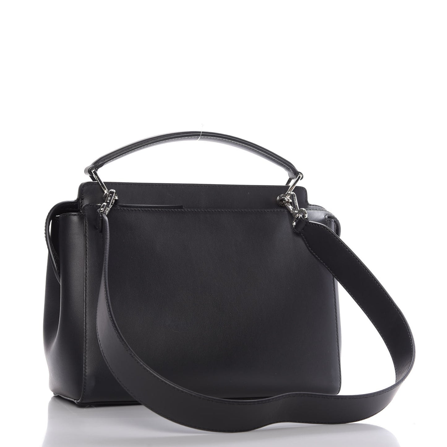 Vitello Baltico Dolce DotCom Satchel Black Blue Royal