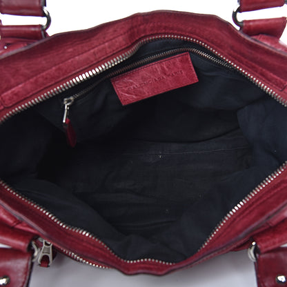 Balenciaga Agneau Giant 21 Silver Hardware City Pourpre 5 of 23