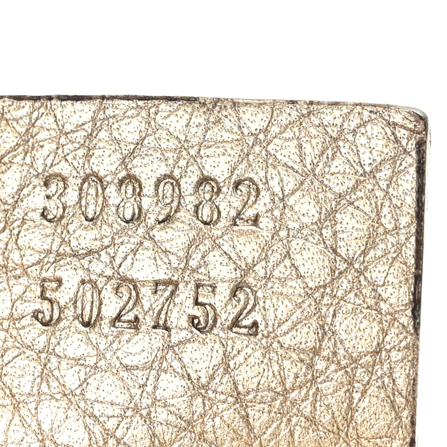 Gucci Metallic Pebbled Calfskin Medium Soho Chain Shoulder Bag Golden Beige 7 of 9