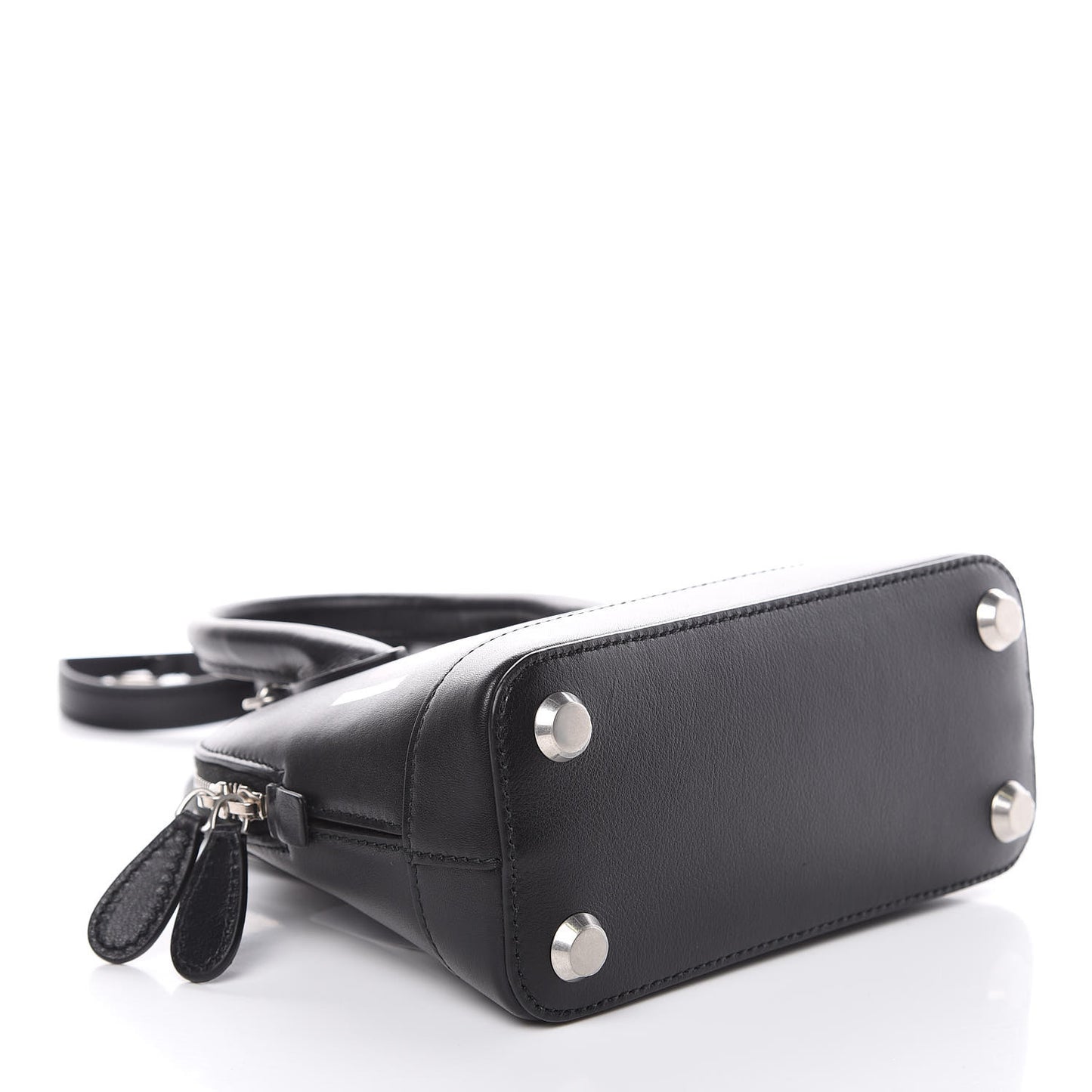 Calfskin I Love Techno XXS Ville Top Handle Bag Black Multicolor