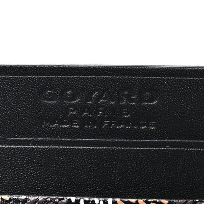 Goyard Goyardine Saint Sulpice Card Holder Black 6 of 8
