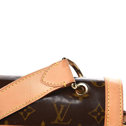 Louis Vuitton Monogram Ambre Tweedy Zip GM 7 of 19