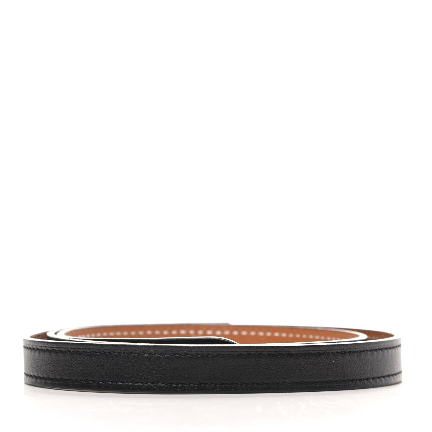 Hermes Swift Epsom 13mm Belt Strap 70 Black Gold 2 of 4
