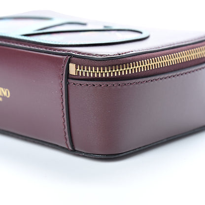 Valentino Garavani X UNDERCOVER Smooth Calfskin Graphic Print VSling Crossbody Bag Rubin 9 of 10