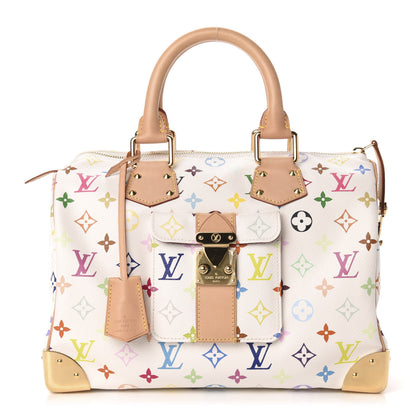Louis Vuitton Monogram Multicolor Speedy 30 White 1 of 9