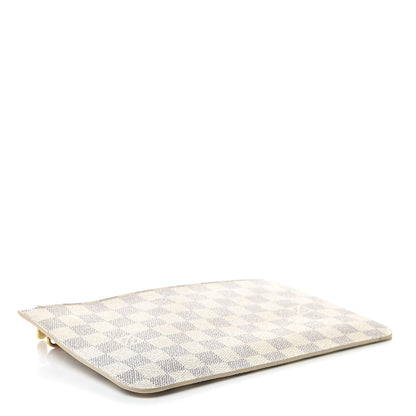 Louis Vuitton Damier Azur Neverfull MM GM Pochette 4 of 9