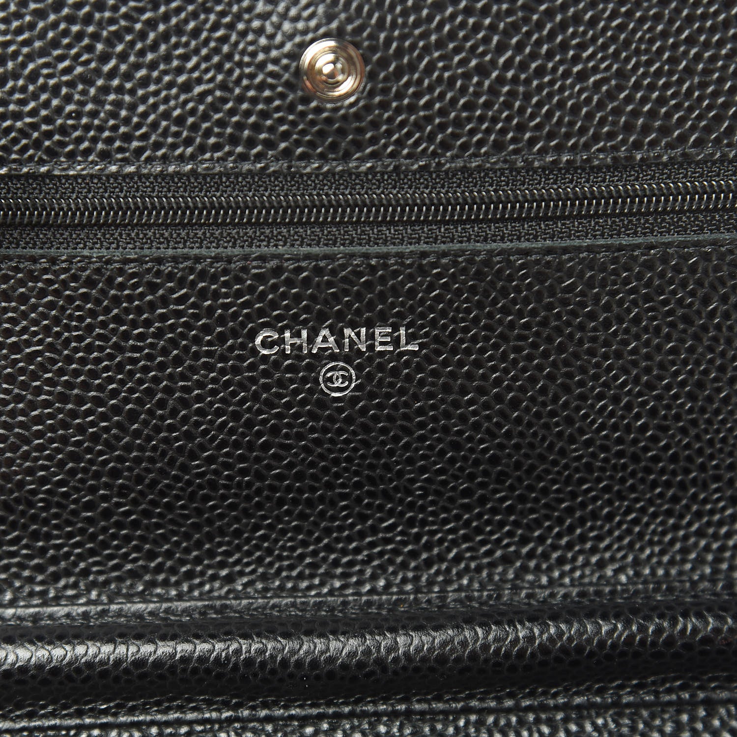 Chanel Caviar Quilted Wallet On Chain WOC Black 6 of 11