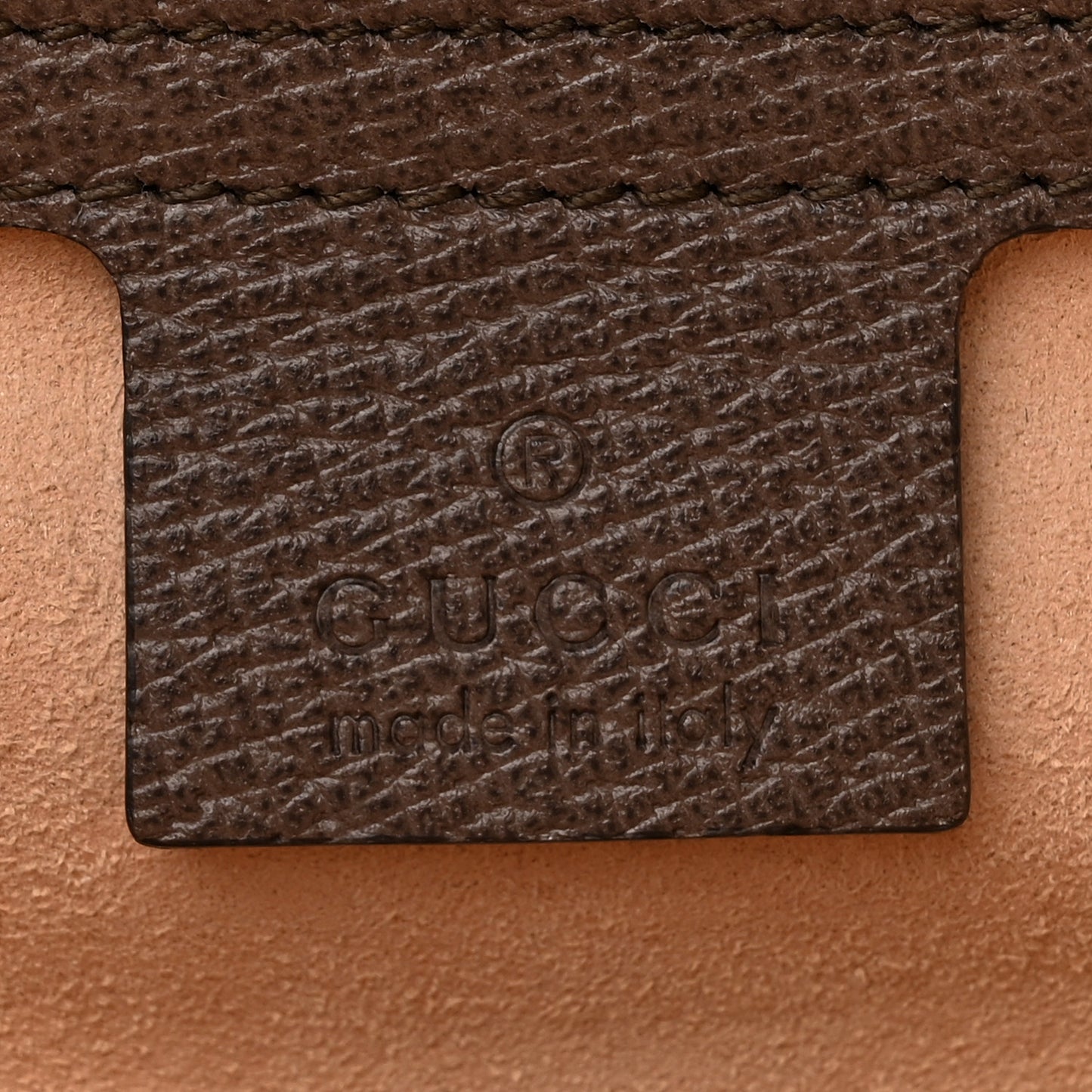 GG Supreme Monogram Web Ophidia Vertical Tote Brown