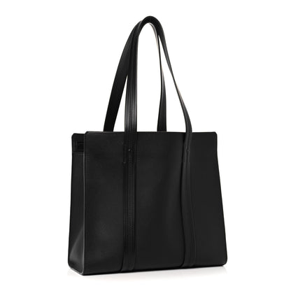 Louis Vuitton Grained Calfskin LV Aerogram Tote Black 3 of 12