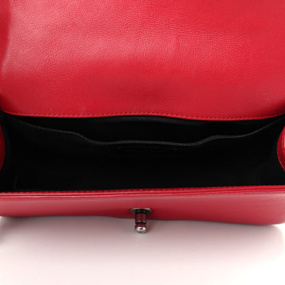 Chanel Calfskin Quilted Medium Boy Flap Red 5 of 9