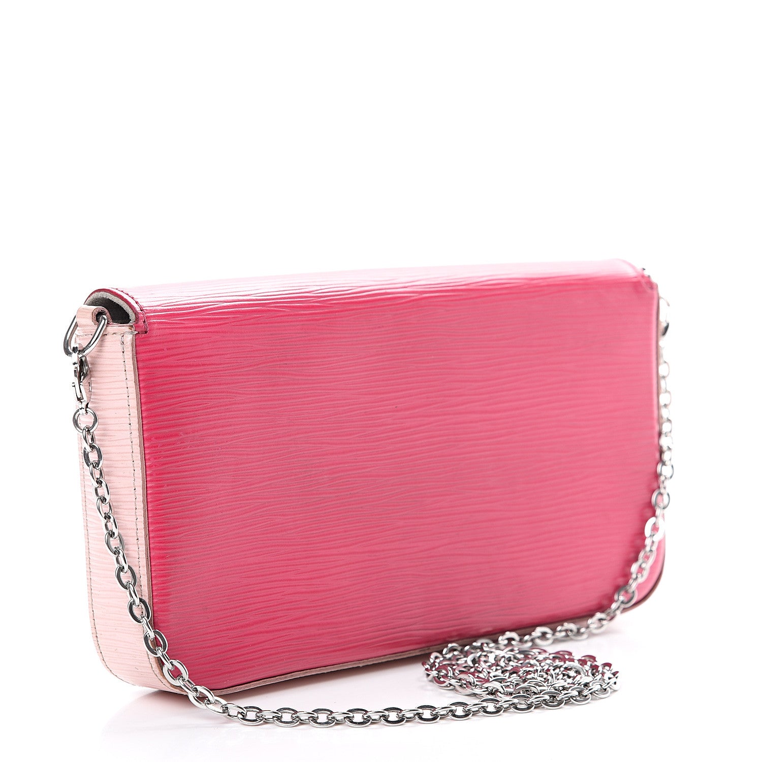Louis Vuitton Epi Pochette Felicie Hot Pink 3 of 22