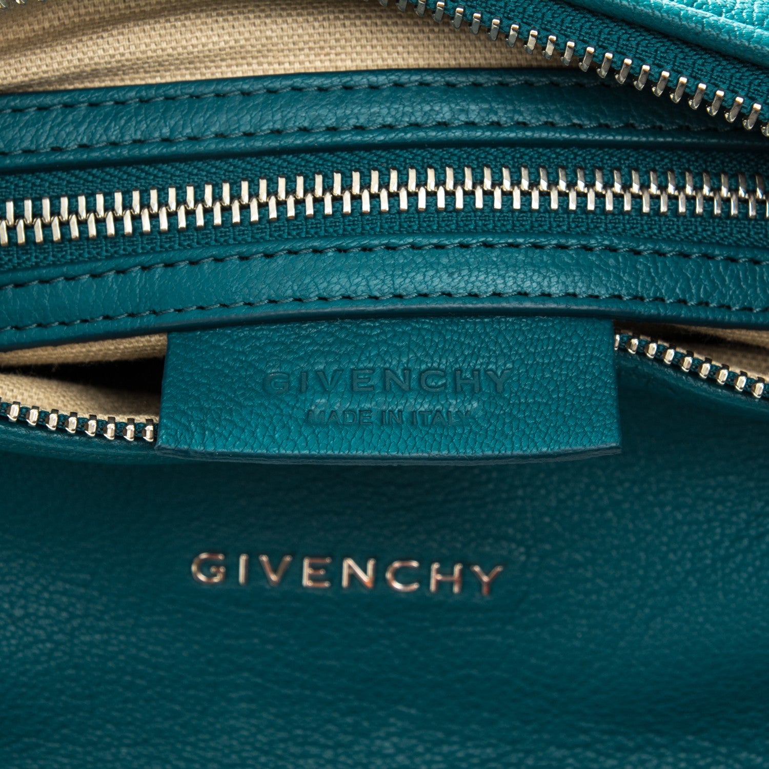 Givenchy Sugar Goatskin Mini Pandora Mineral Blue 6 of 6