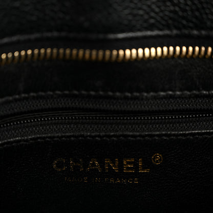 Chanel Caviar Quilted Medallion Tote Black 6 of 15