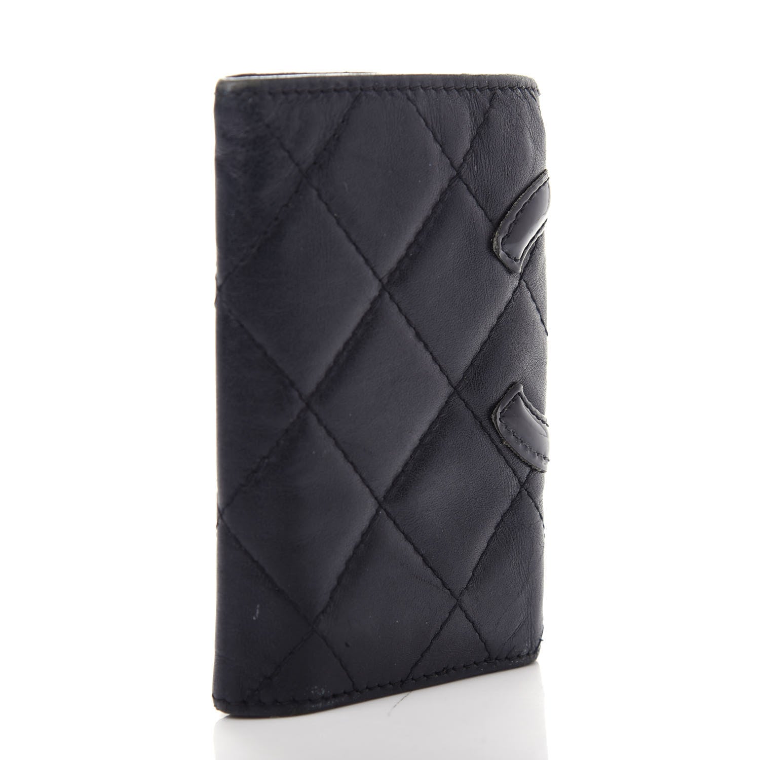 Chanel Calfskin Quilted Cambon 6 Key Holder Black 3 of 8