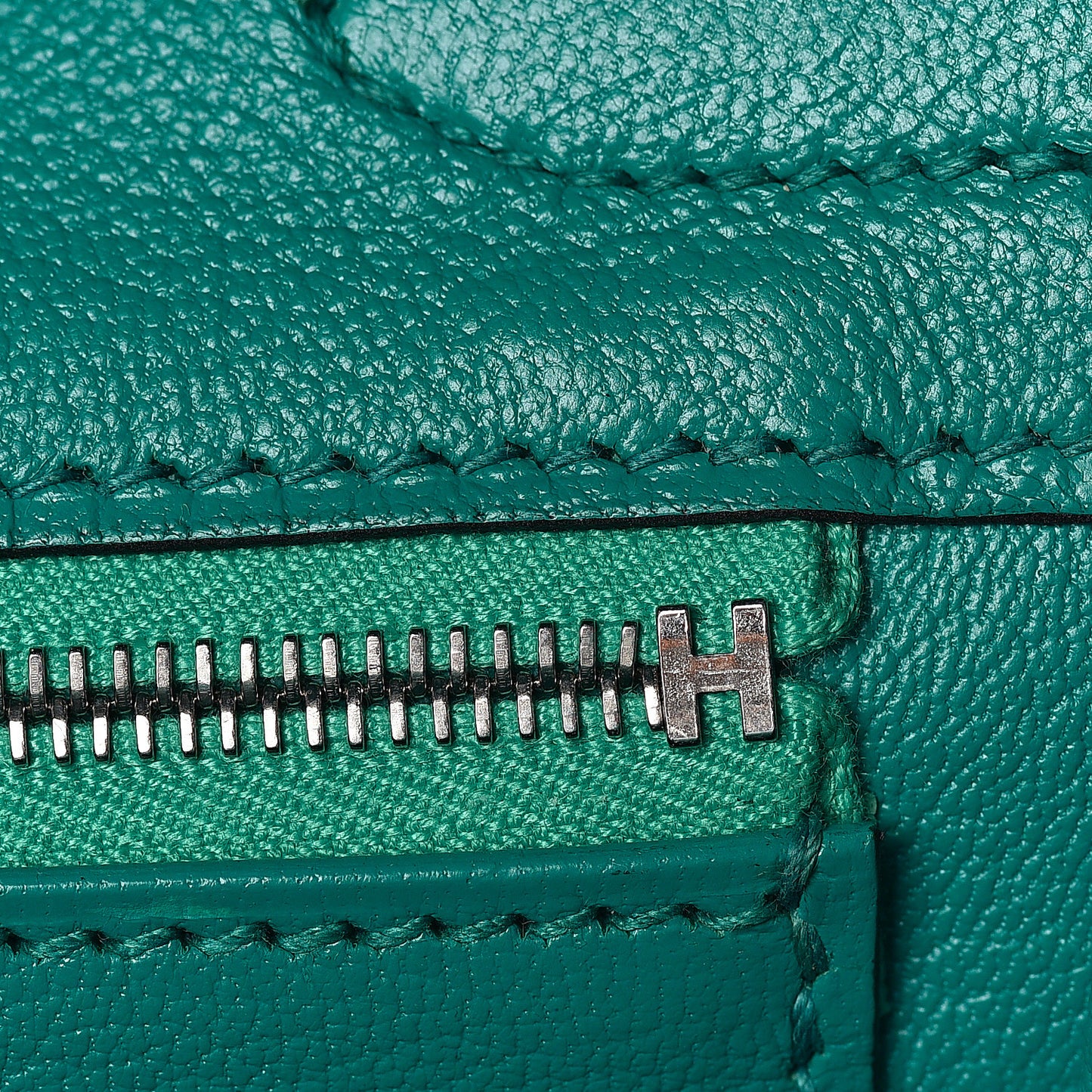 Taurillon Clemence Birkin 30 Bleu Paon