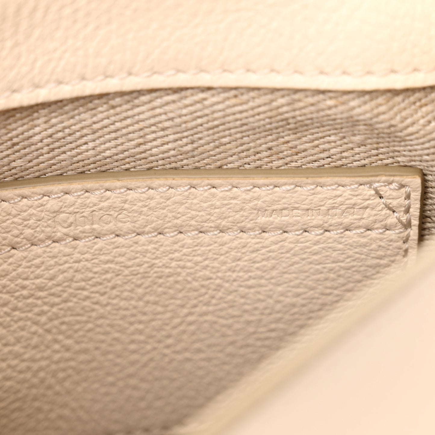Grained Calfskin Small Marcie Round Crossbody Bag Misty Ivory