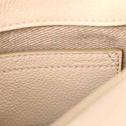 Chloe Grained Calfskin Small Marcie Round Crossbody Bag Misty Ivory 6 of 11