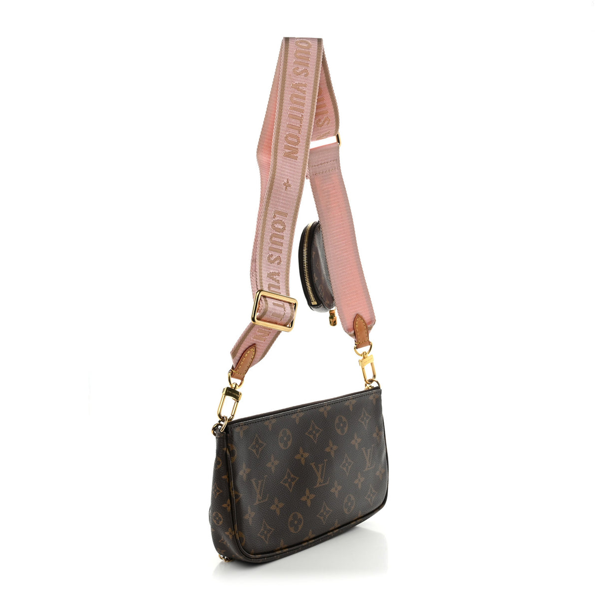 Monogram Multi Pochette Accessories Rose Clair