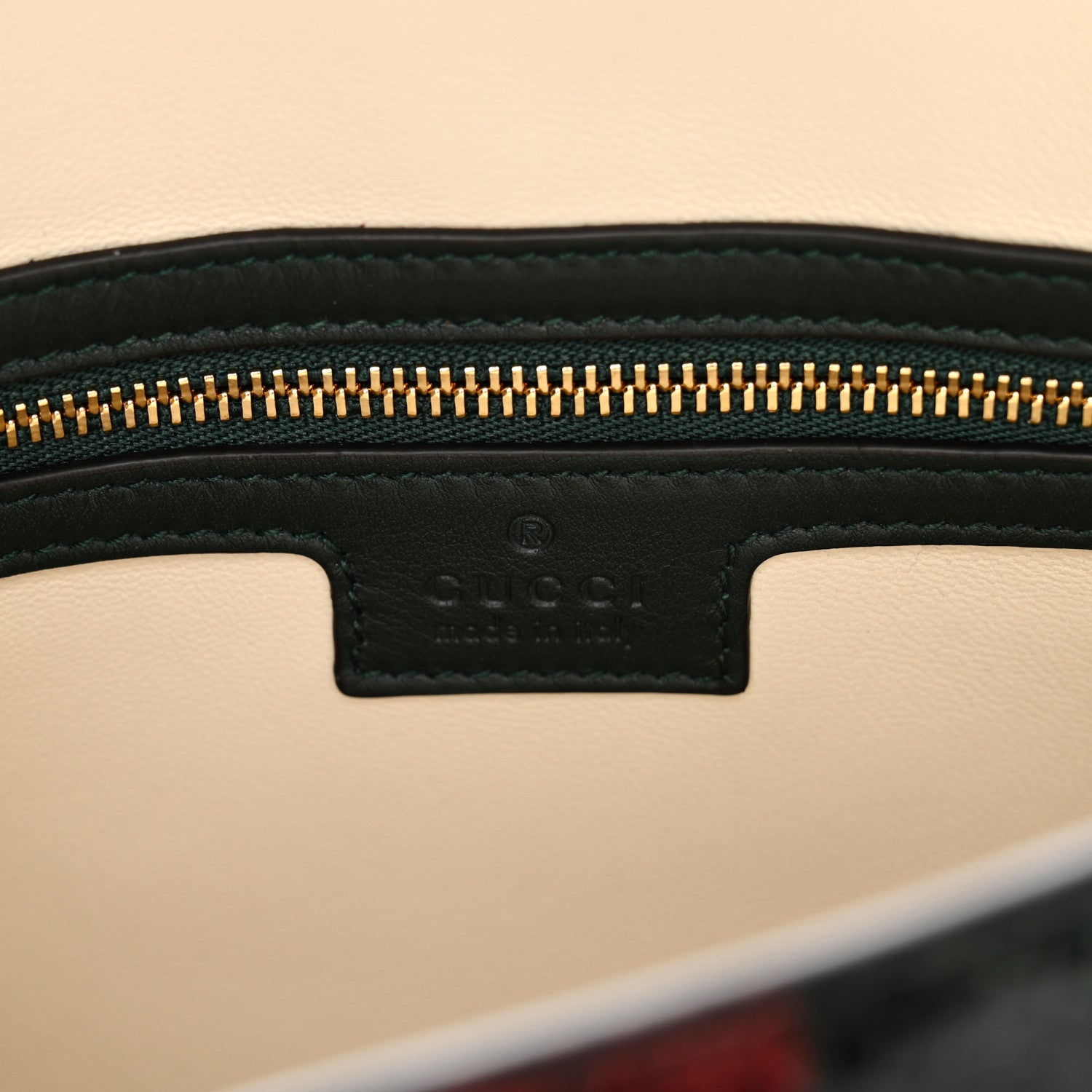 Gucci Snakeskin Web Small Jackie 1961 Hobo Green 6 of 9