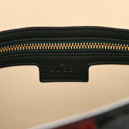 Gucci Snakeskin Web Small Jackie 1961 Hobo Green 6 of 9