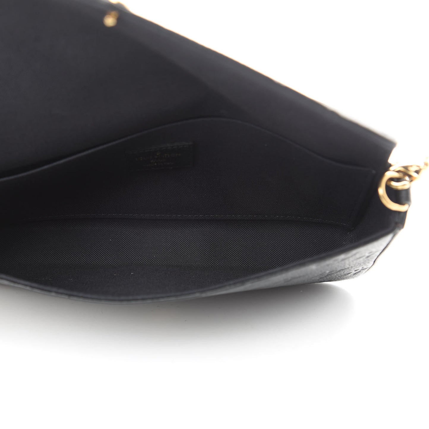 Empreinte Pochette Felicie Chain Wallet Black