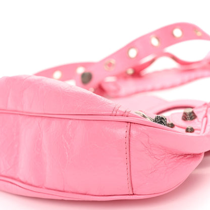 Balenciaga Agneau Arena Le Cagole Shoulder Bag XS Candy Pink 10 of 10