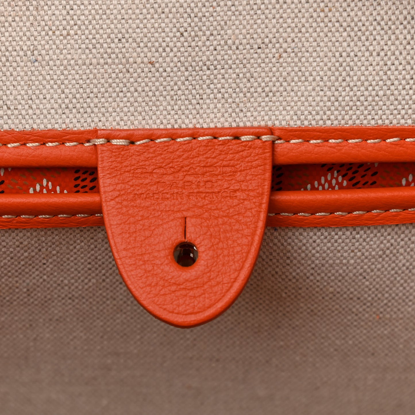 Goyardine Artois MM Orange