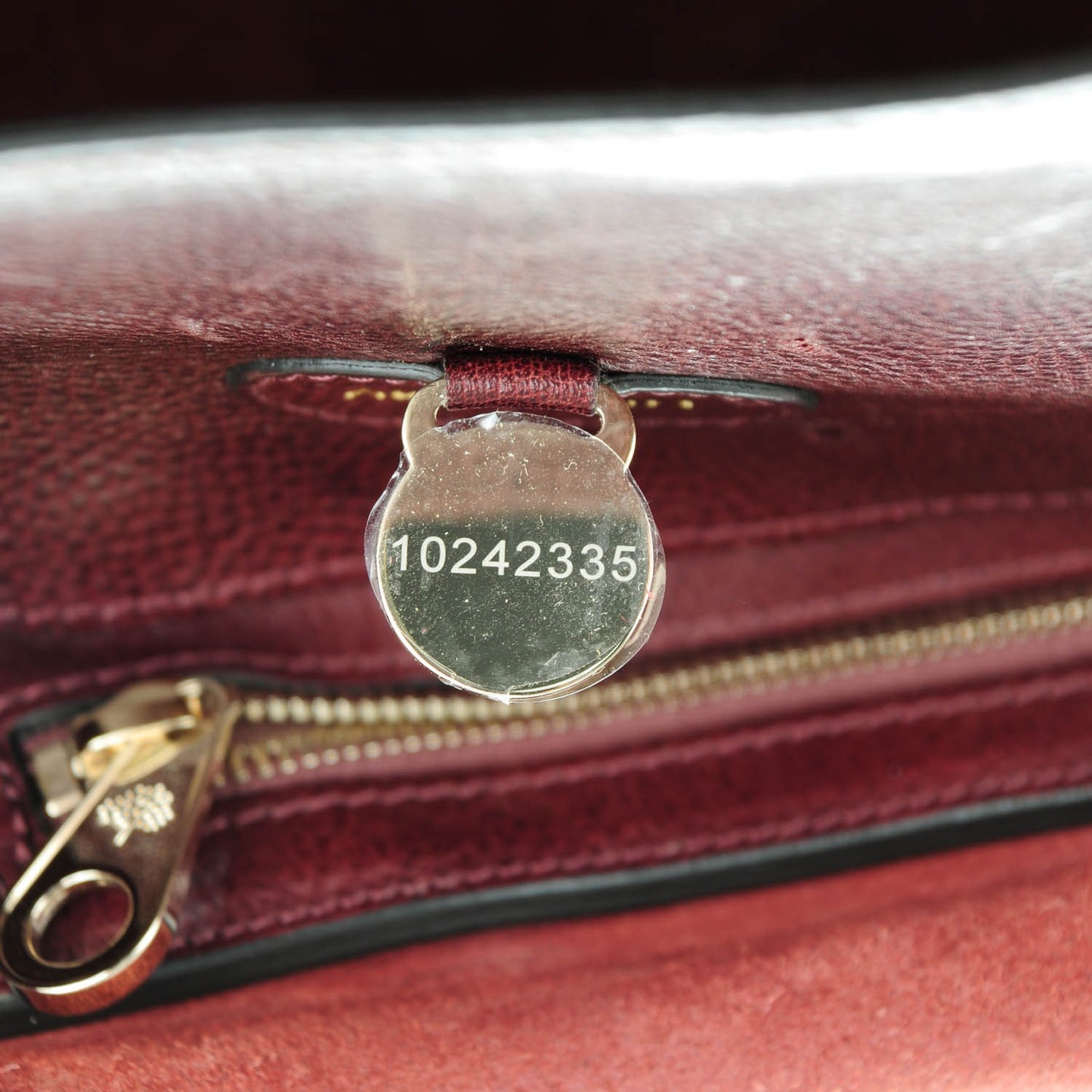 Natural Leather Bayswater Oxblood