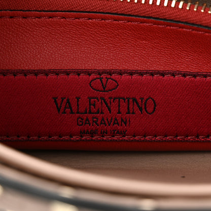 Valentino Garavani Lambskin Medium Rockstud Spike Shoulder Bag Poudre 6 of 9