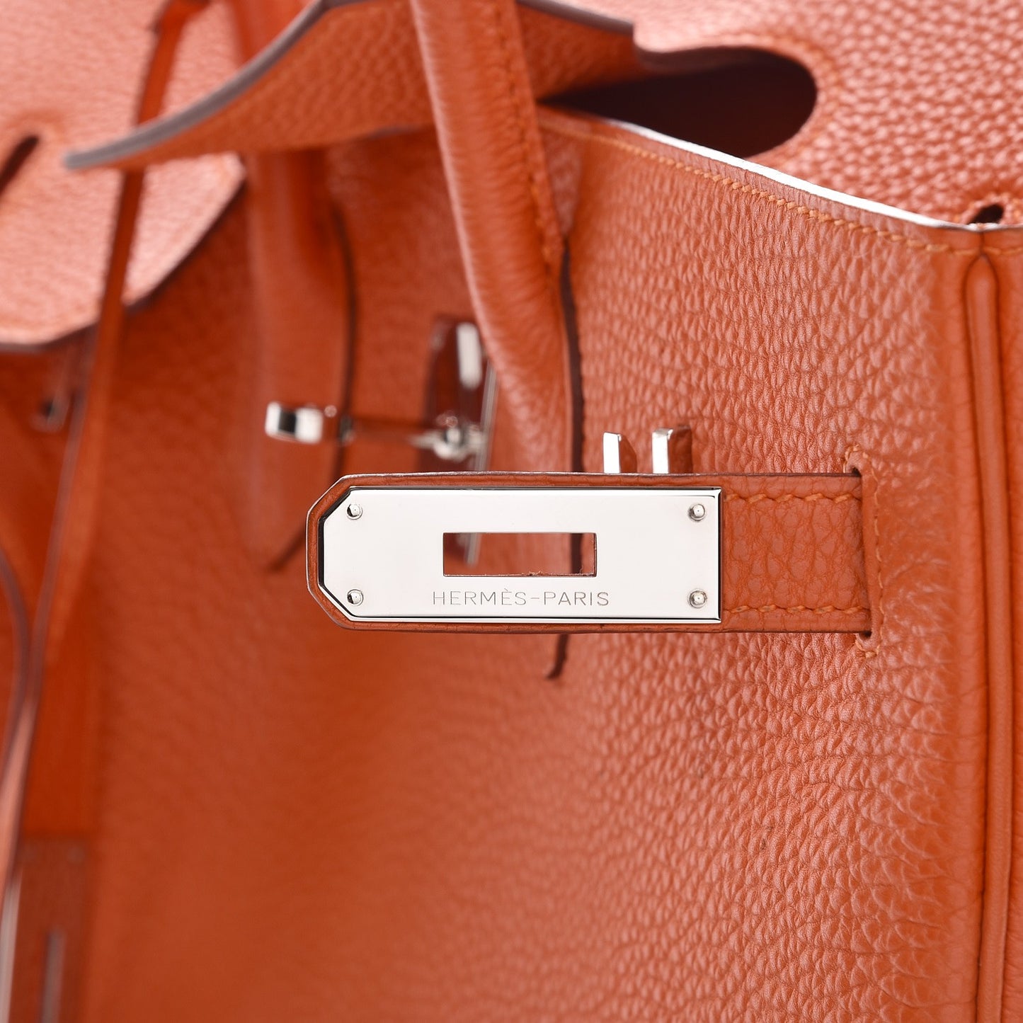 Togo Birkin 35 Orange