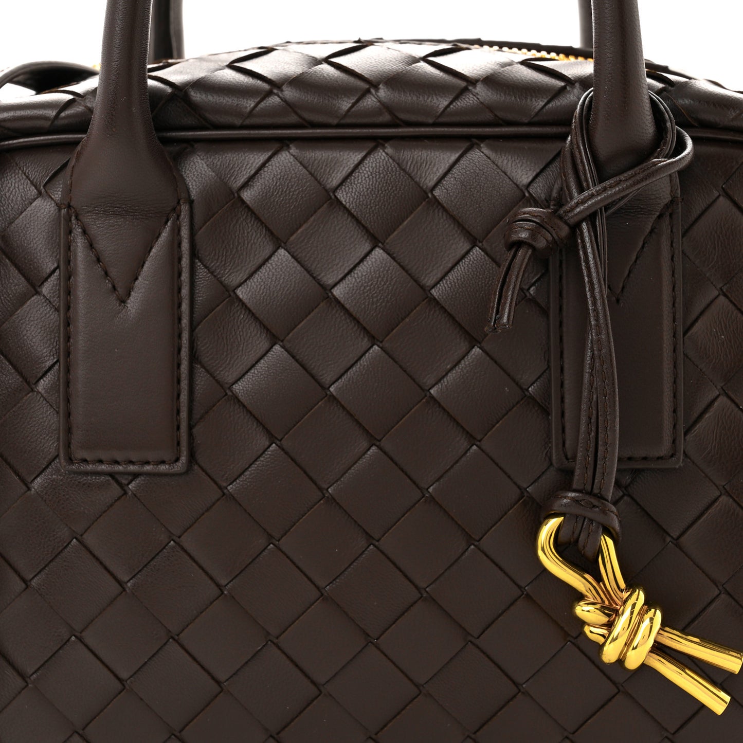 Lambskin Intrecciato Small Getaway Fondant