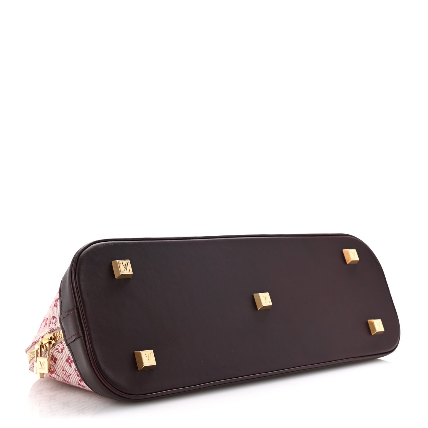 Mini Monogram Alma Long Cherry