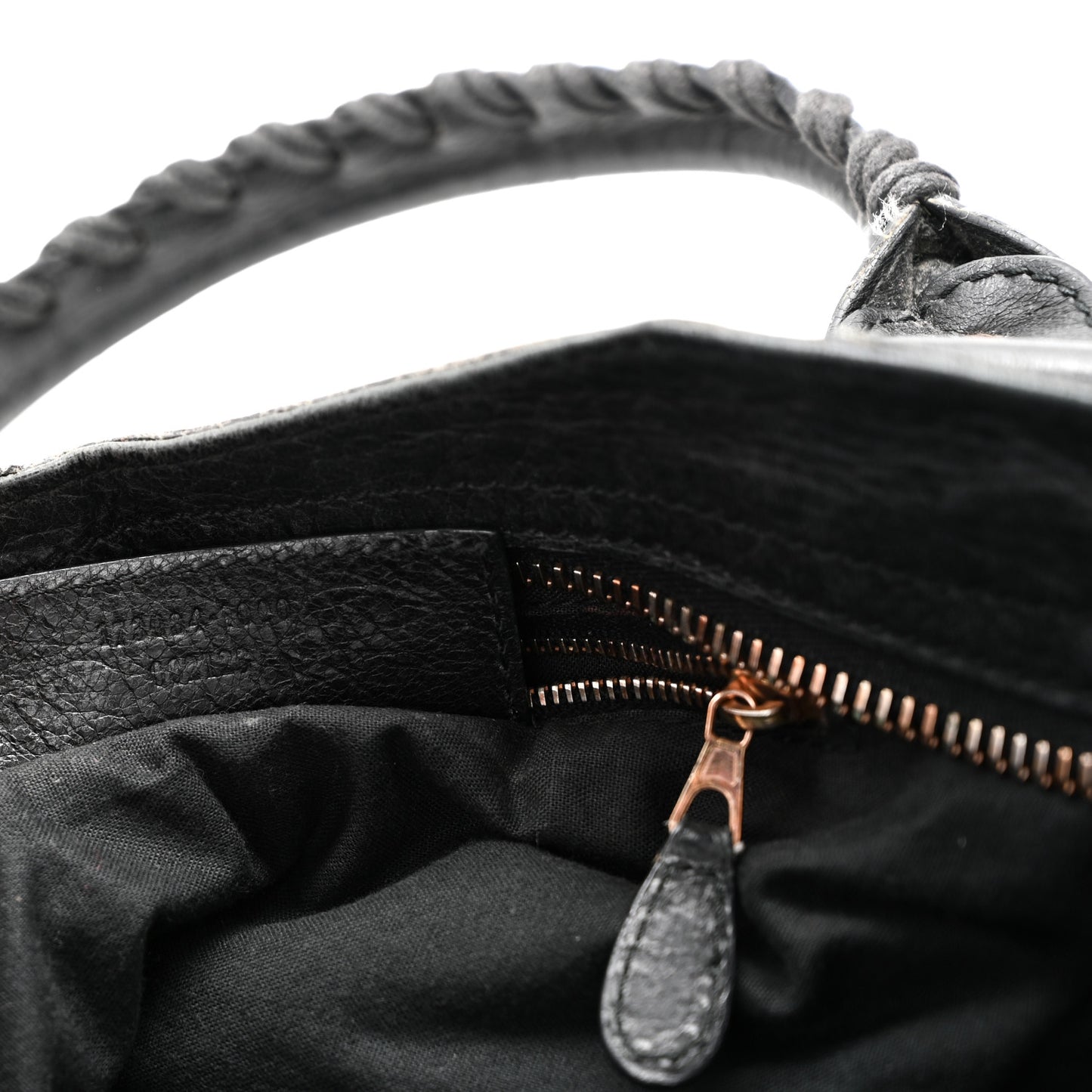 Agneau Giant 21 Rose Gold Hardware City Black