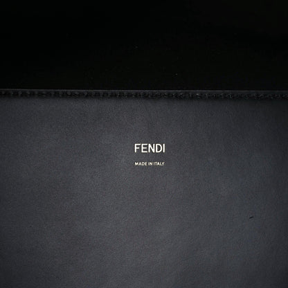 Fendi Vitello King Plexiglass Medium Fendi Sunshine Shopper Tote Black 6 of 15