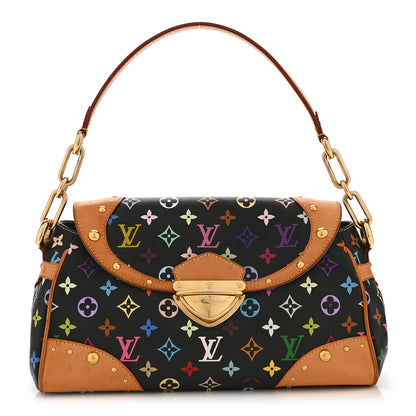 Louis Vuitton Monogram Multicolor Beverly MM Black 1 of 10