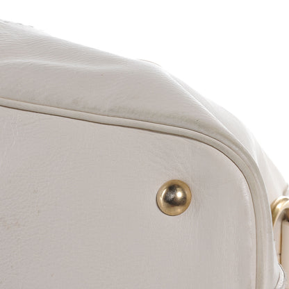 Saint Laurent Leather Large Muse Ivory 5 of 11