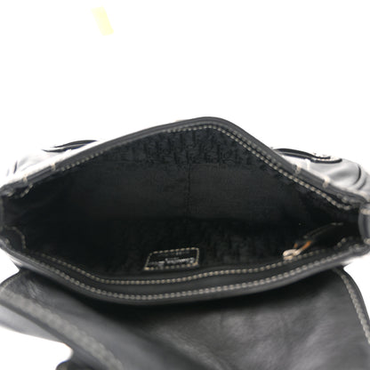 Christian Dior Calfskin Saint Germain Shoulder Bag Black 5 of 10