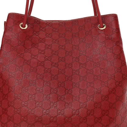 Gucci Guccissima Monogram Gifford Tote Red 8 of 12