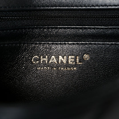 Chanel Lambskin Quilted Mini Coco Charms Rectangular Flap Black 7 of 11