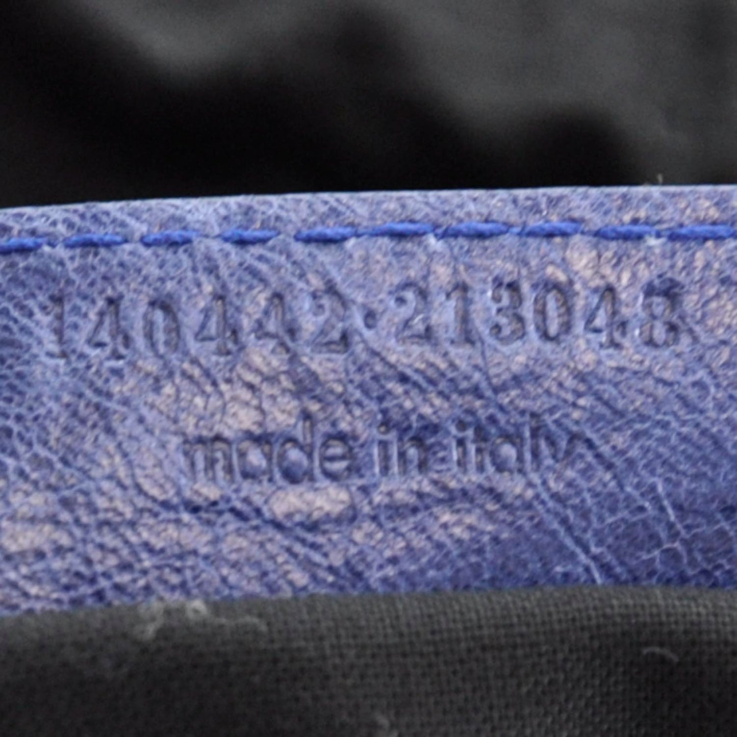 Chevre Day Hobo Indigo