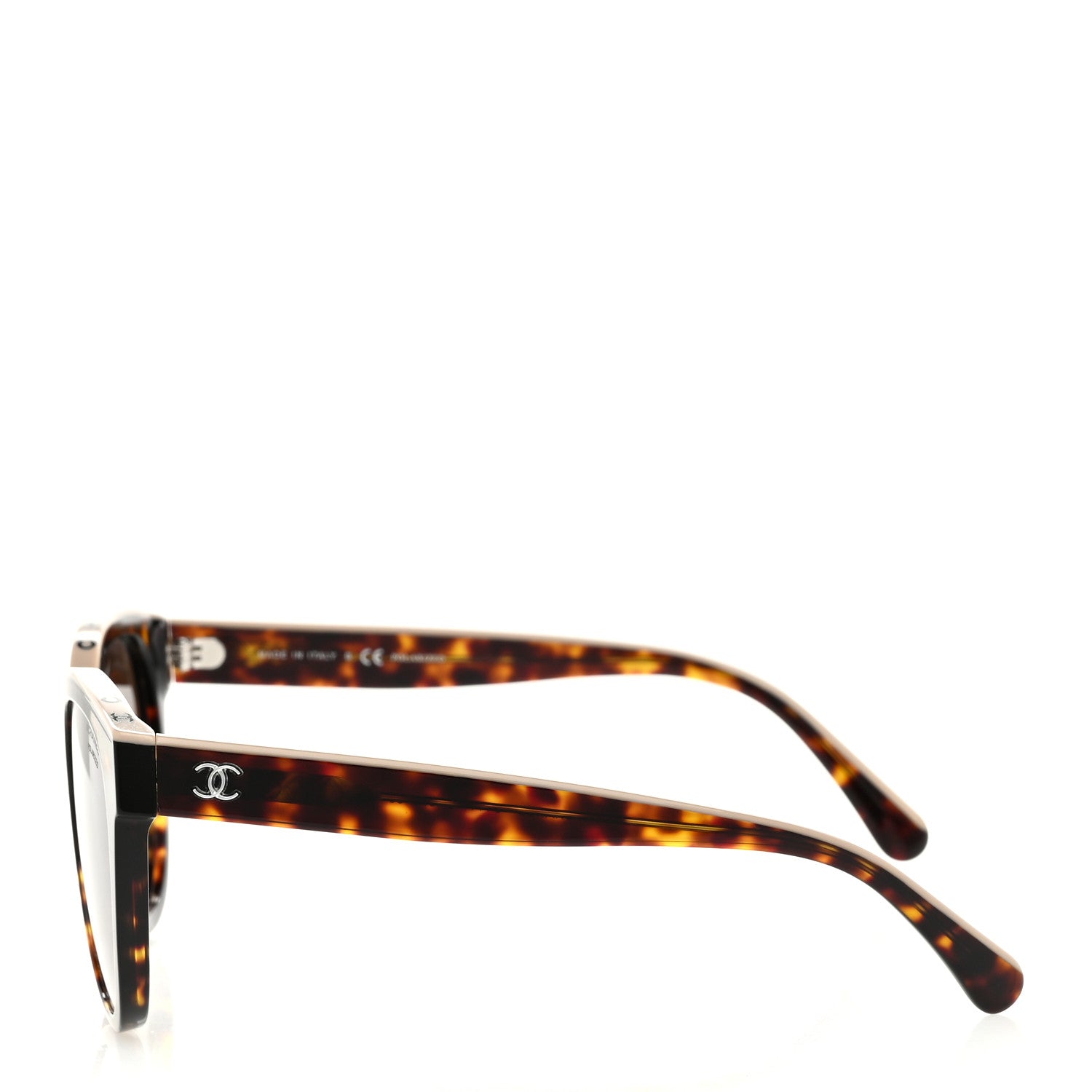 Chanel Acetate CC Butterfly Sunglasses 5414 Tortoise 3 of 8