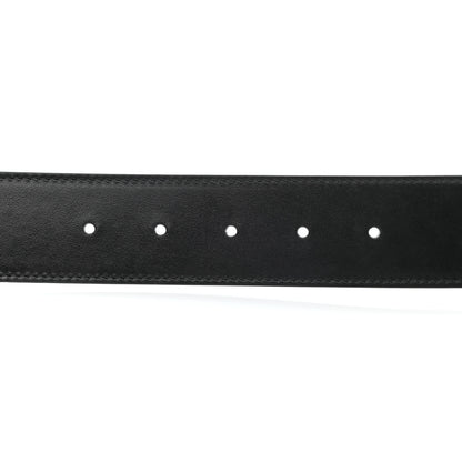 Gucci Plutone Calfskin Double G 40mm Belt 75 30 Black 5 of 8