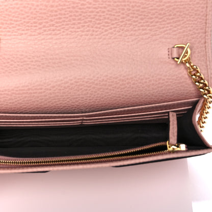 Gucci Dollar Calfskin Mini GG Marmont Chain Wallet Perfect Pink 5 of 10
