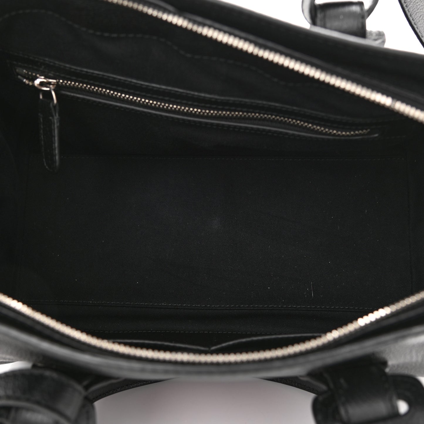 Grained Calfskin Monday Bowler S Black