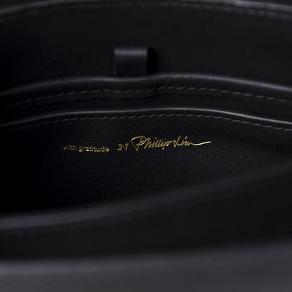3.1 Phillip Lim 3.1 Smooth Calfskin Mini Alix Top Handle Satchel Black 8 of 9