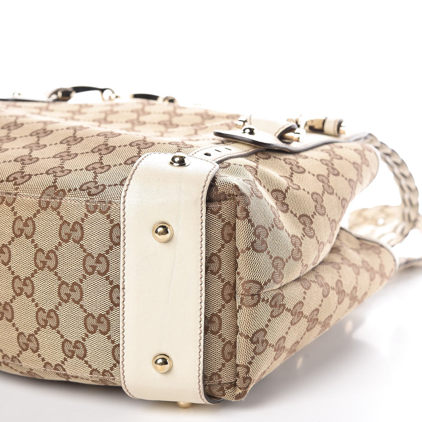 Monogram Small Pelham Shoulder Bag Off White