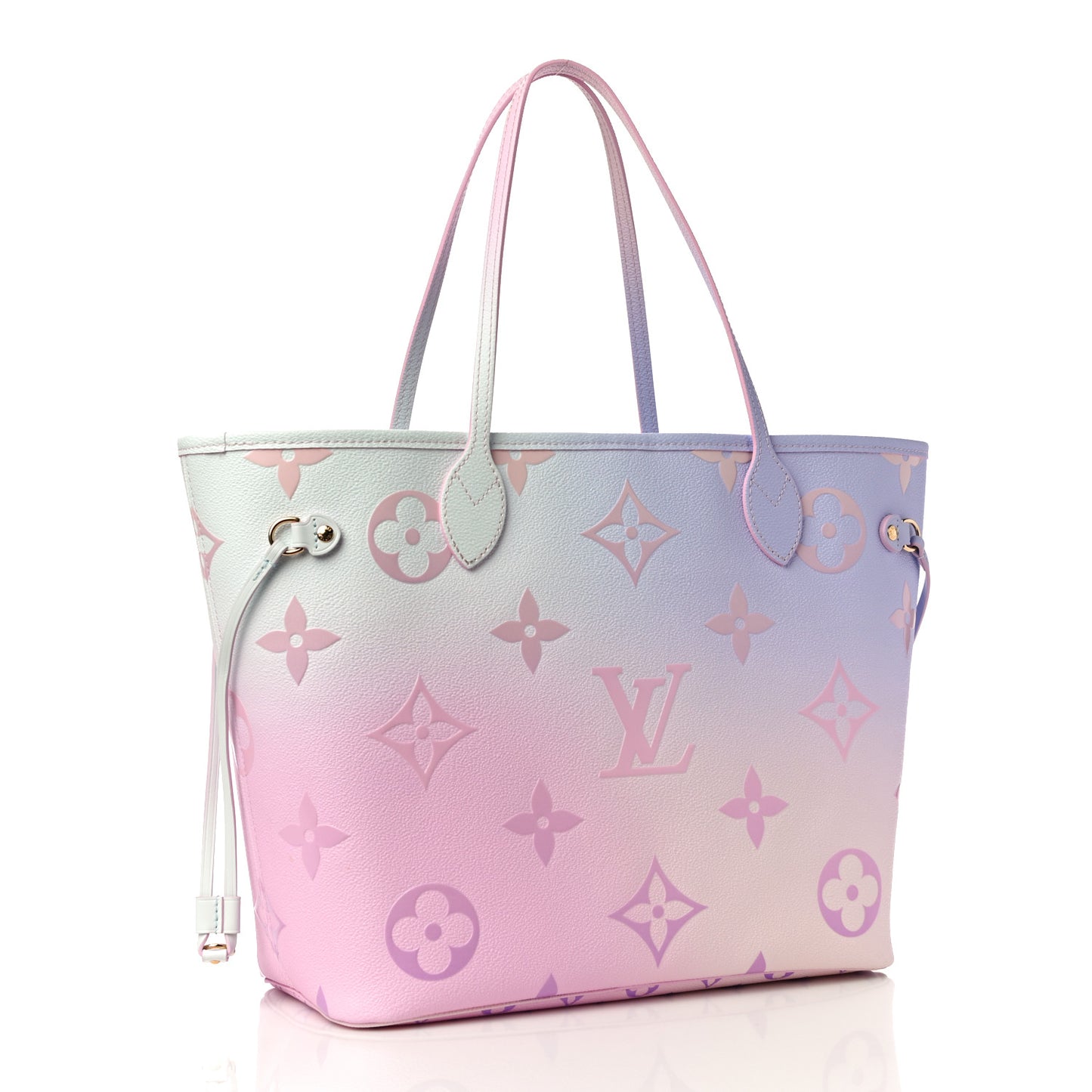 Monogram Giant Spring In The City Neverfull MM Sunrise Pastel